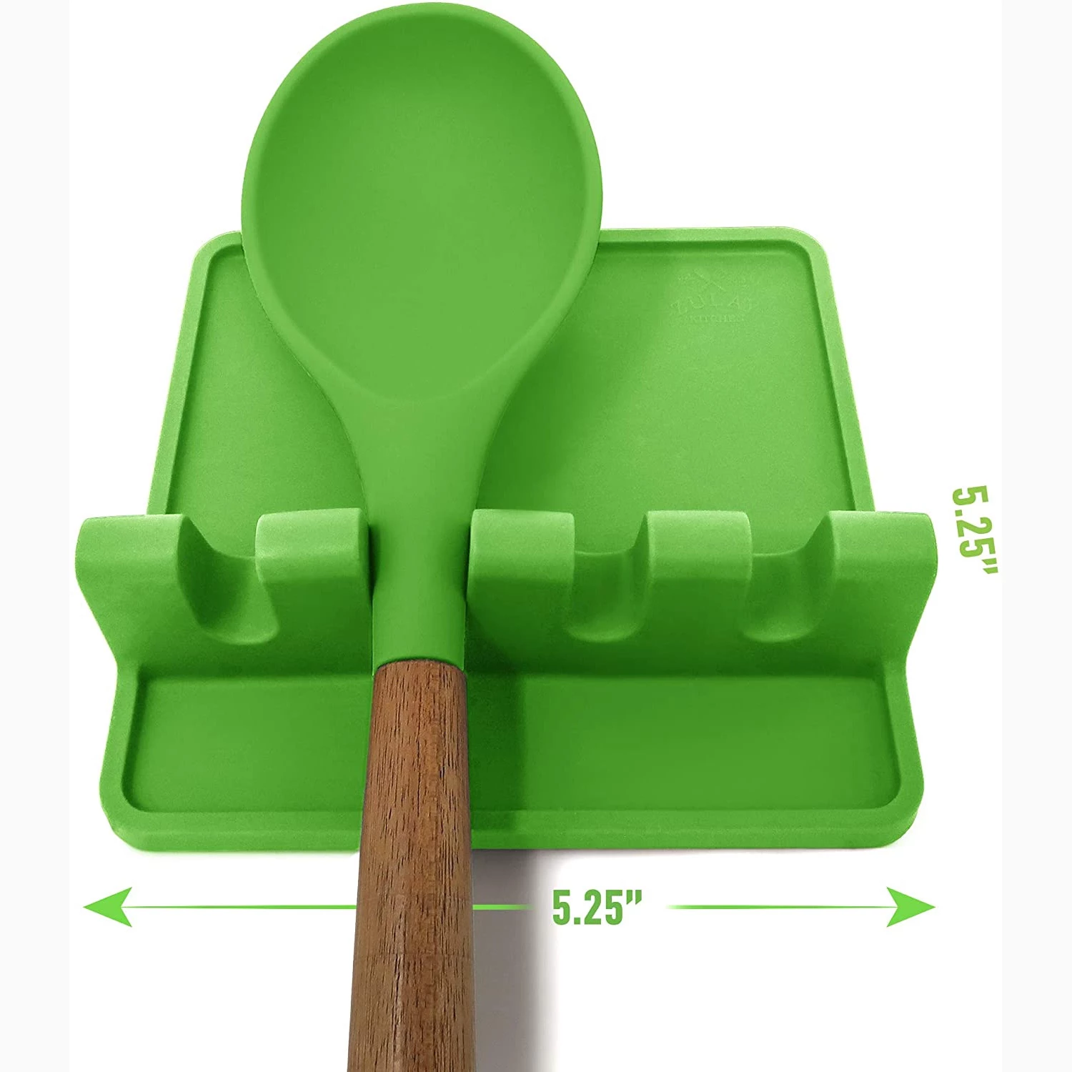 Silicone Utensil Rest with Drip Pad