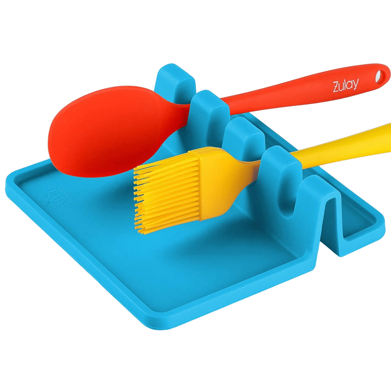 Silicone Utensil Rest with Drip Pad