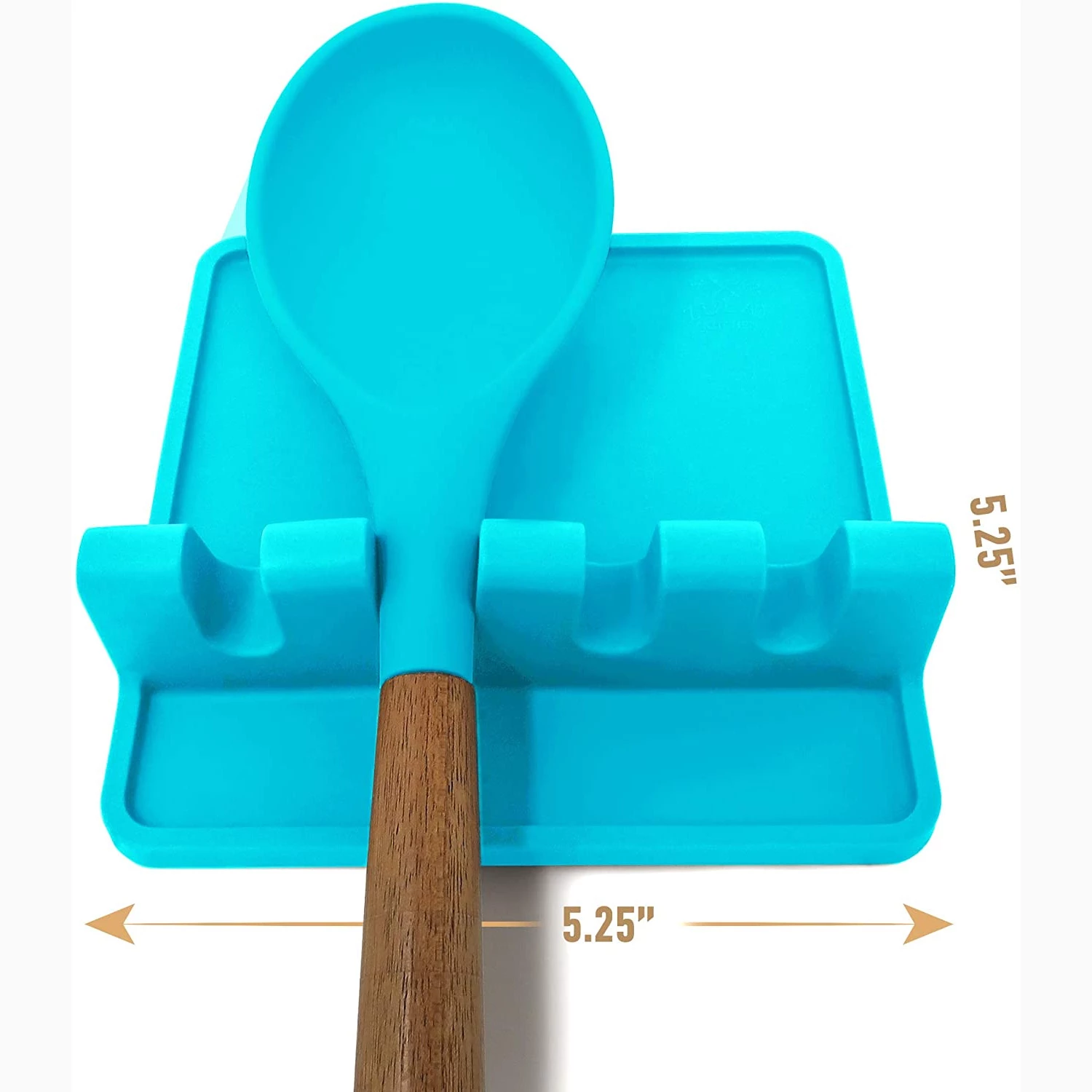 Silicone Utensil Rest with Drip Pad