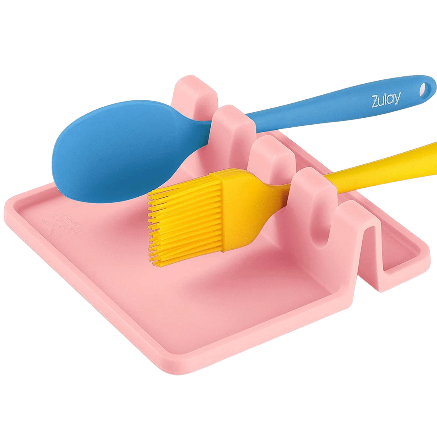 Silicone Utensil Rest with Drip Pad