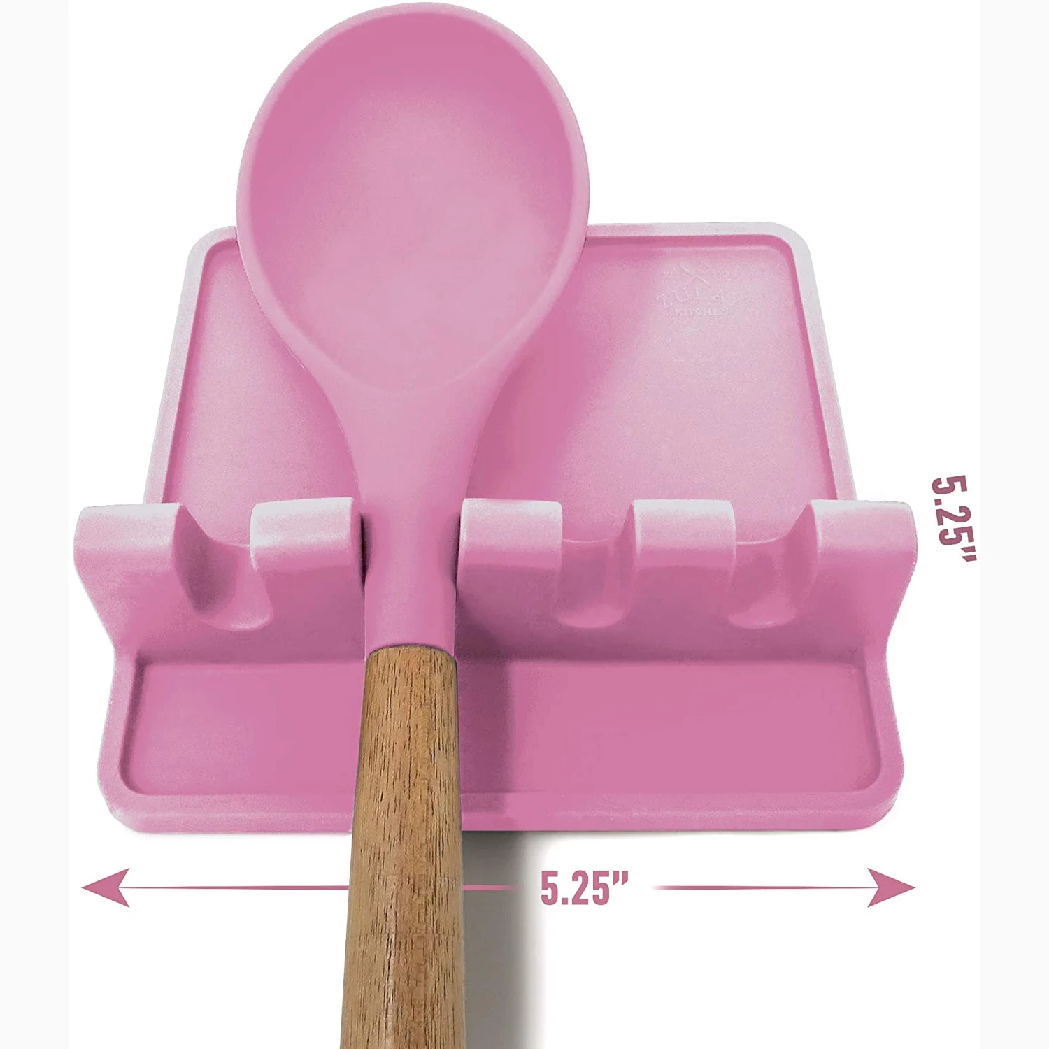 Silicone Utensil Rest with Drip Pad