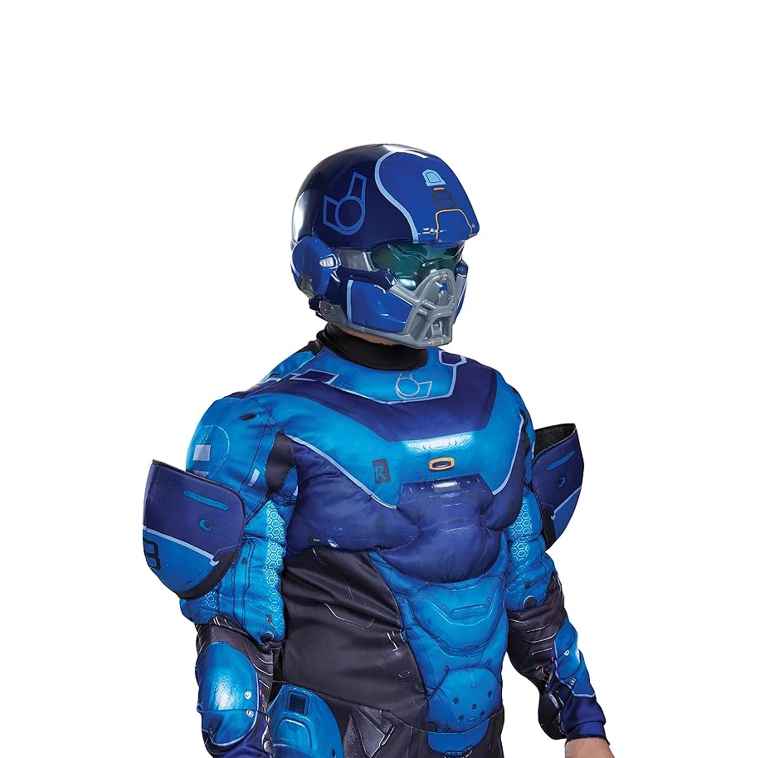 Men's Halo  Spartan Muscle Costume