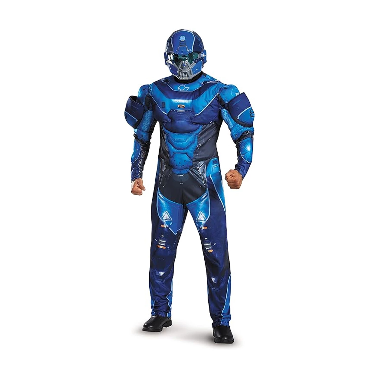 Men's Halo  Spartan Muscle Costume