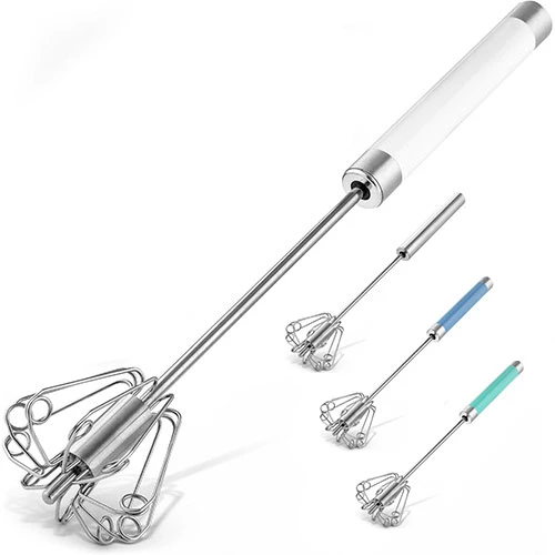 ZK Rotary Whisk - Stainless Steel