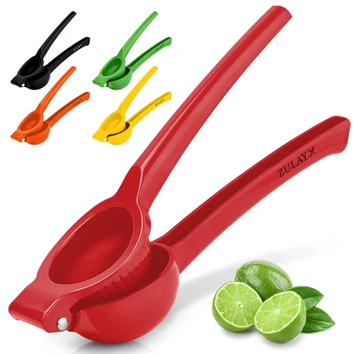 Zulay Premium Quality Metal Lime Squeezer, Citrus Juicer