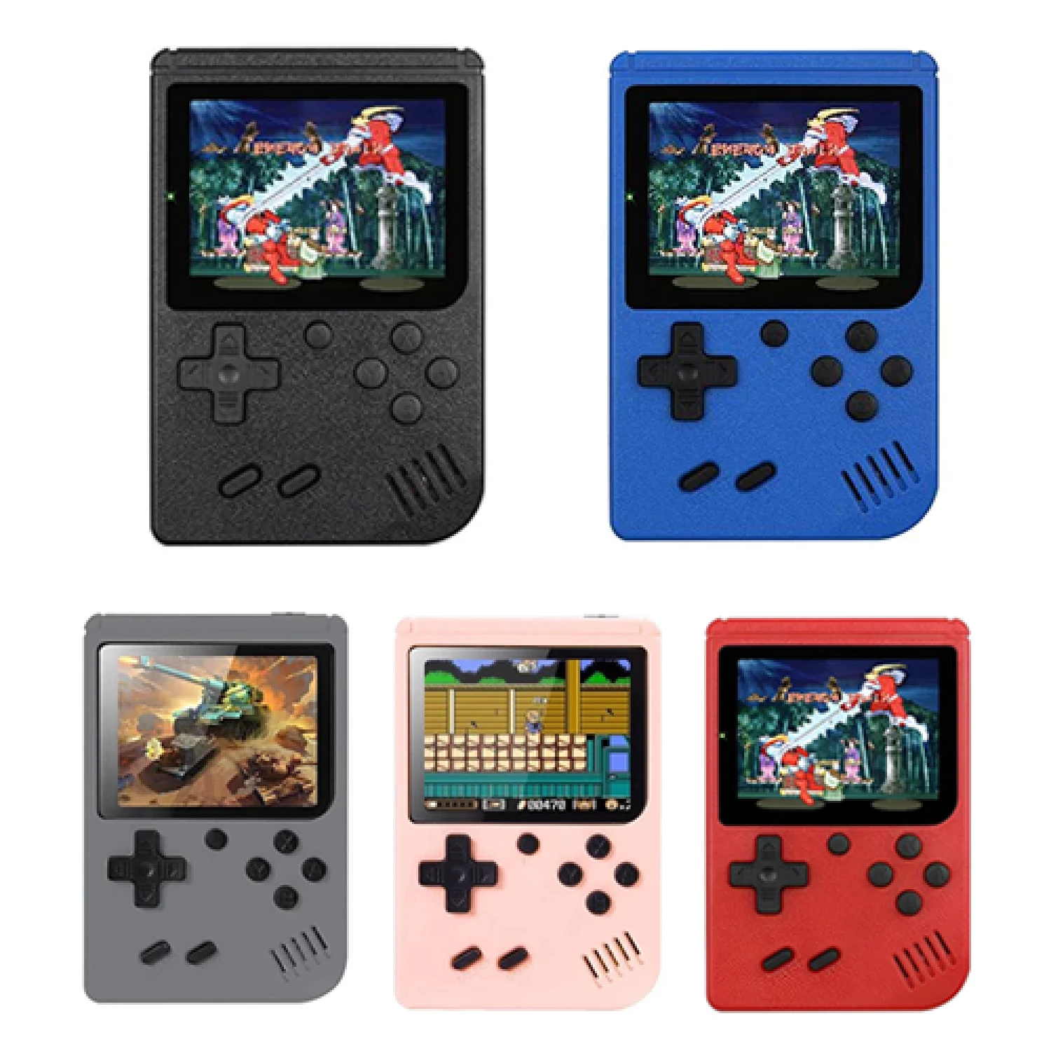 Retro Mini Handheld Portable Video Game Console, 400 Games