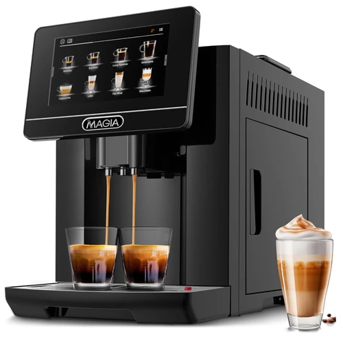 ZK Magia Super Automatic Coffee Machine - Black